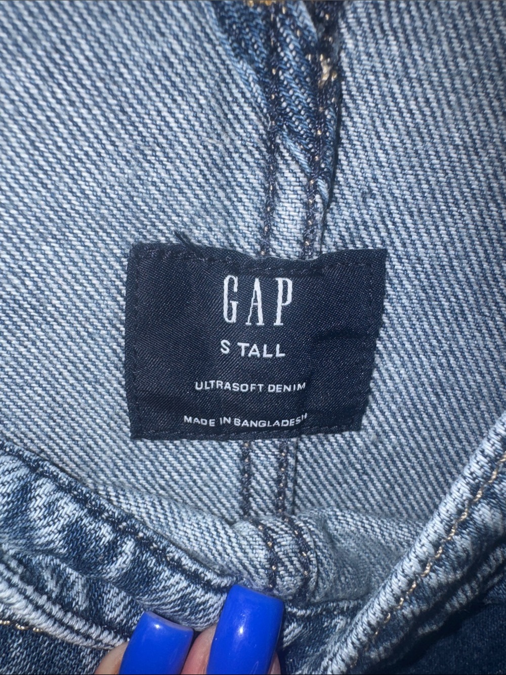GAP - Ultrasoft Horseshoe Overalls - S Tall - Picture 6 of 8